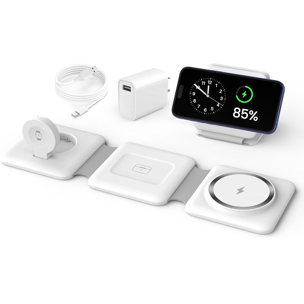 3 in 1 UCOMX Portable Magnetic Wireless Charger